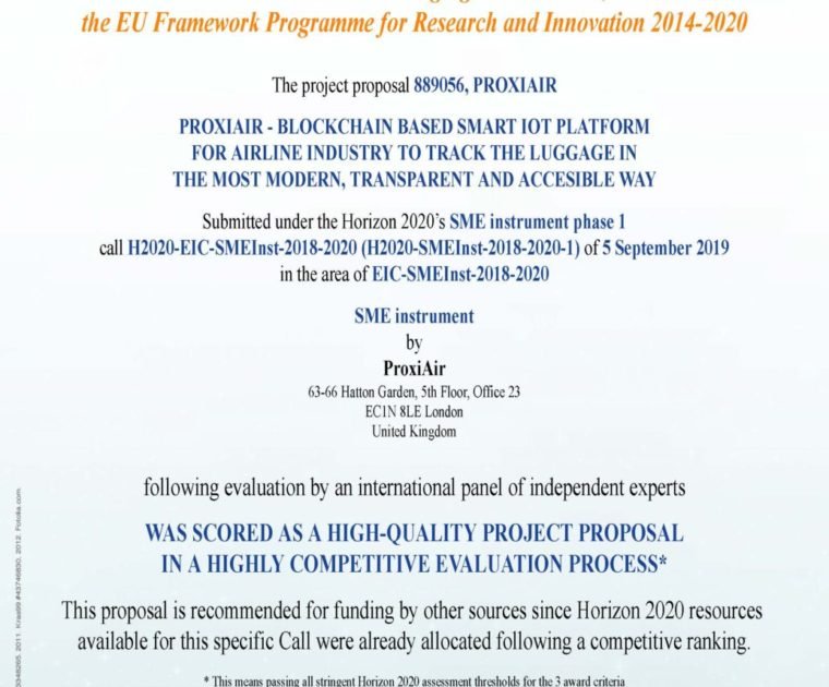 Seal of Excellence_Proxiair